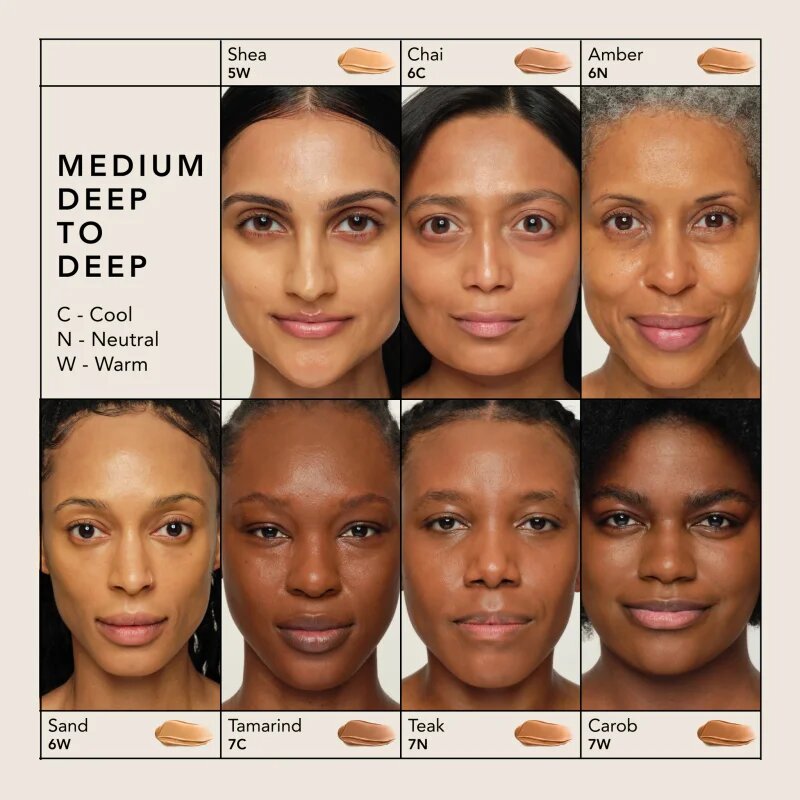 Chantecaille Future Skin Gel Foundation vlažilni tekoči puder s posvetlitvenim učinkom Tamarind 7C 30 g