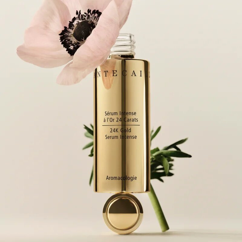 Chantecaille Gold 24K Gold Serum Intense vitalizacijski serum za obraz za mladosten videz 30 ml