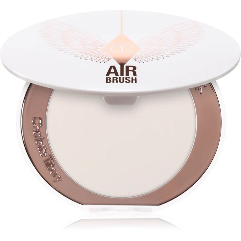 Charlotte Tilbury Airbrush Brightening Flawless Finish posvetlitveni kompaktni puder odtenek Fair - Medium 9 g