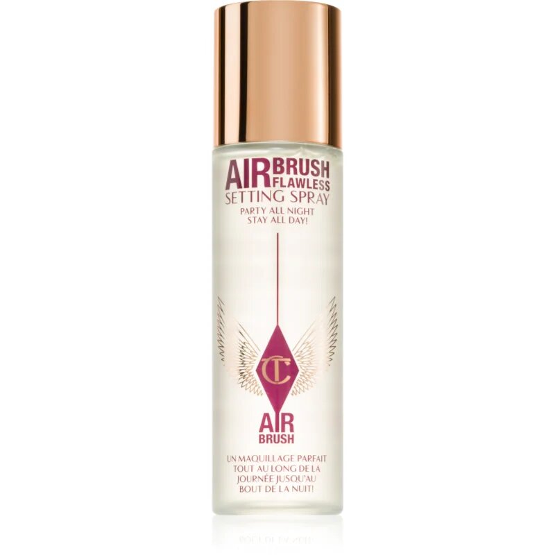 Charlotte Tilbury Airbrush Flawless pršilo za fiksiranje make-upa vodoodporna 100 ml