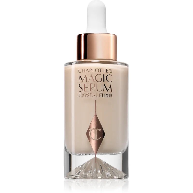 Charlotte Tilbury Magic Serum Crystal Elixir posvetlitveni in vlažilni serum 30 ml