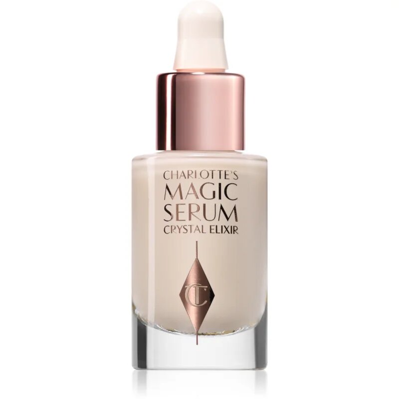 Charlotte Tilbury Magic Serum Crystal Elixir posvetlitveni in vlažilni serum 8 ml
