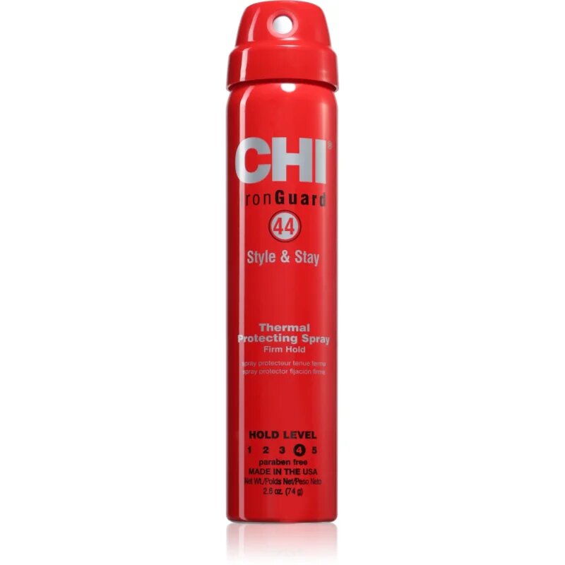 CHI 44 Iron Guard Style & Stay zaščitno stiling pršilo za lase 74 g
