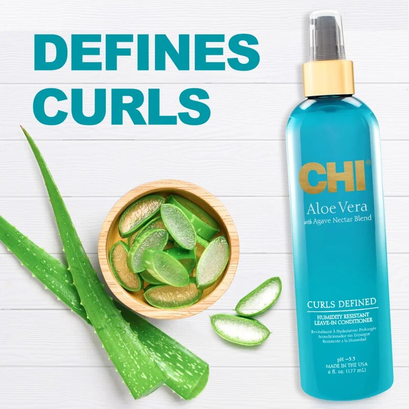 CHI Aloe Vera Curls Defined balzam brez spiranja za skodrane lase 177 ml