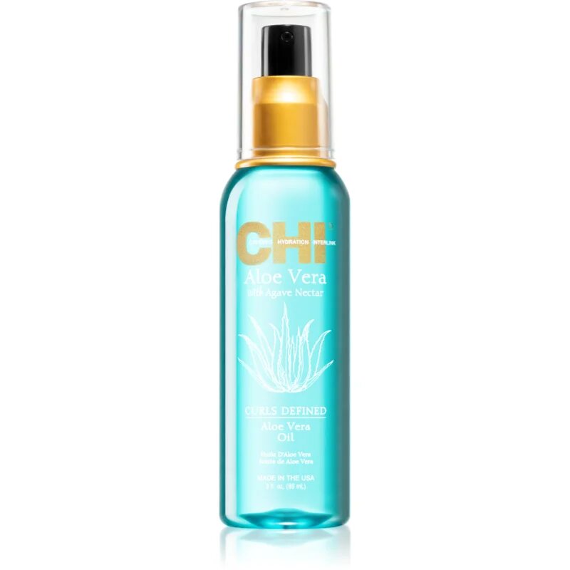 CHI Aloe Vera Curls Defined suho olje za kodraste lase 89 ml