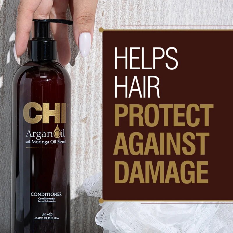 CHI Argan Oil Conditioner hranilni balzam za suhe in poškodovane lase 739 ml