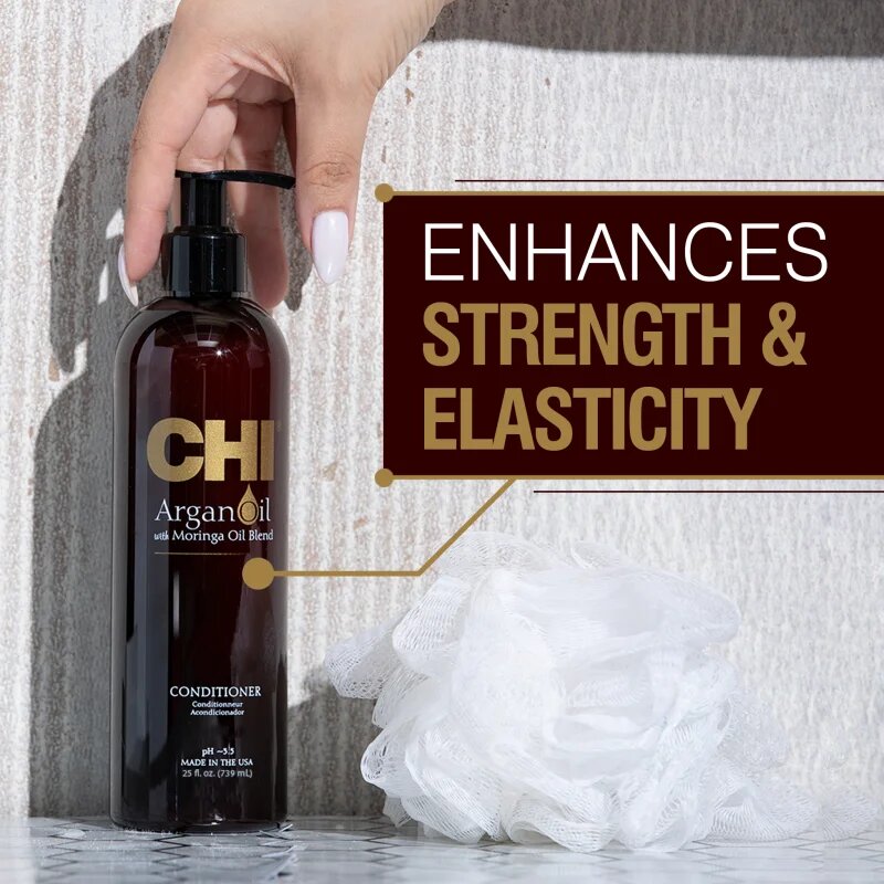 CHI Argan Oil Conditioner hranilni balzam za suhe in poškodovane lase 739 ml