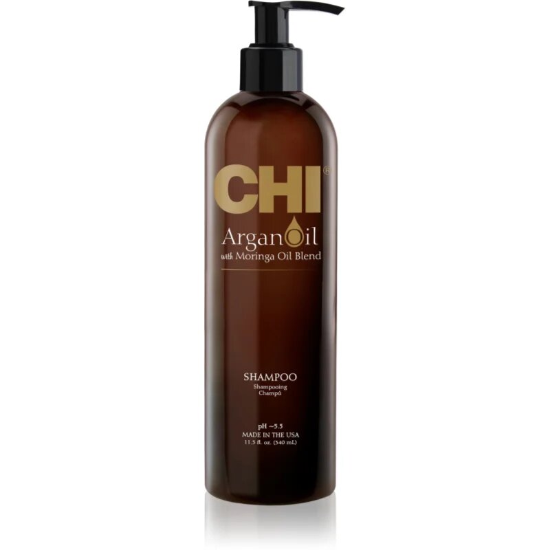 CHI Argan Oil Shampoo hranilni šampon za suhe in poškodovane lase 340 ml