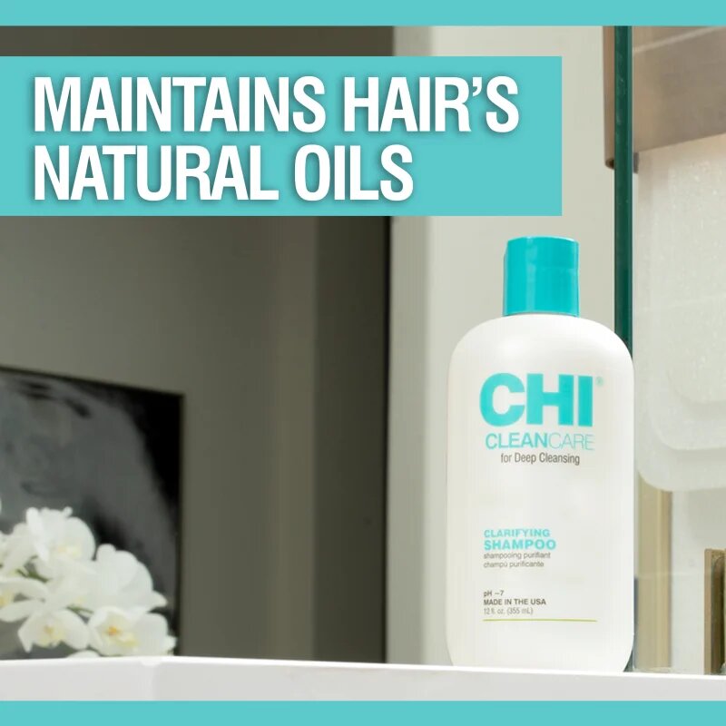 CHI CLEANCARE Clarifying Shampoo globinsko čistilni šampon 355 ml