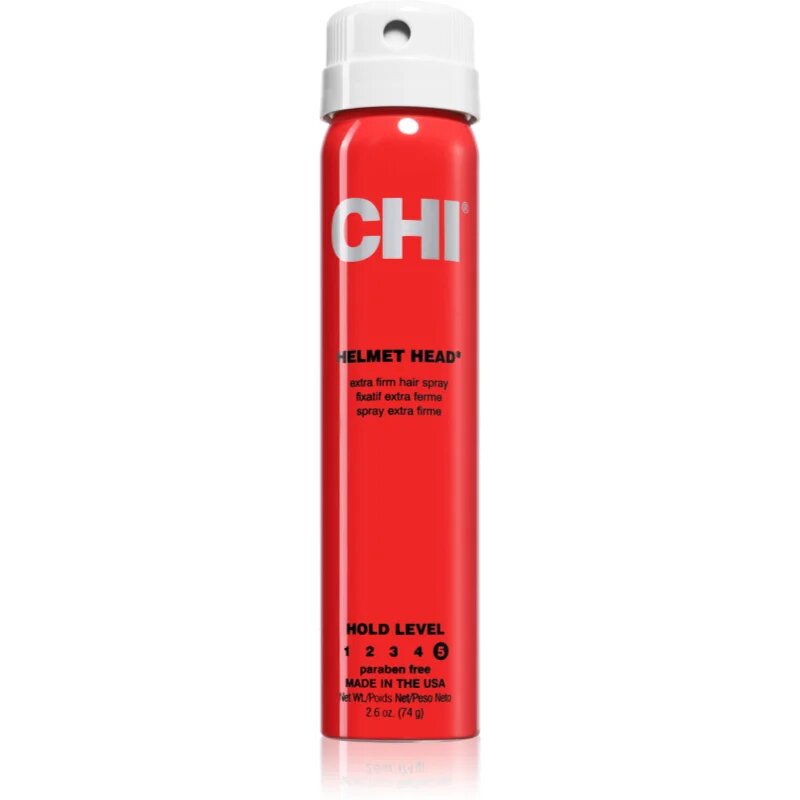 CHI Helmet Head lak za lase za ekstra močno utrjevanje 74 ml