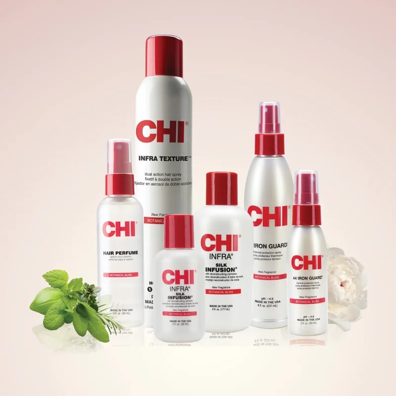 CHI Infra Botanical Bliss Texture Hair Spray pršilo za lase za toplotno oblikovanje las 284 g