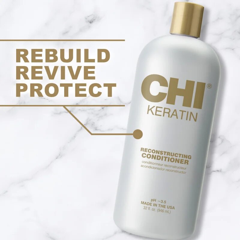 CHI Keratin balzam s keratinom z suhe lase 946 ml
