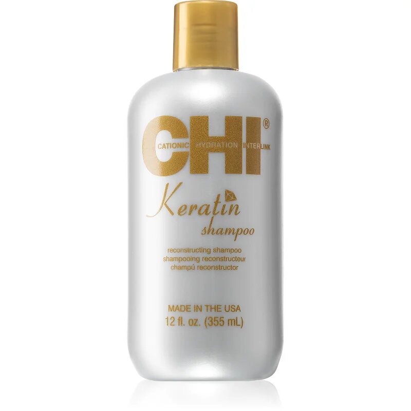 CHI Keratin Reconstructing Shampoo šampon s keratinom z suhe lase 355 ml