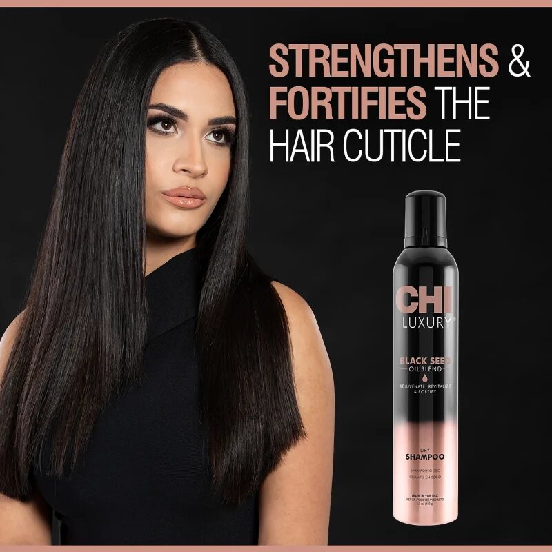 CHI Luxury Black Seed Oil Dry Shampoo mat suhi šampon za volumen 150 ml