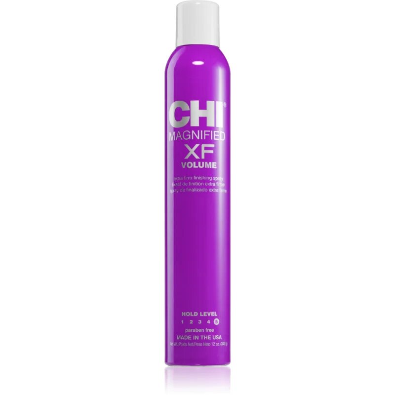 CHI Magnified Volume Finishing Spray lak za lase z ekstra močnim utrjevanjem z močnim utrjevanjem 340 g