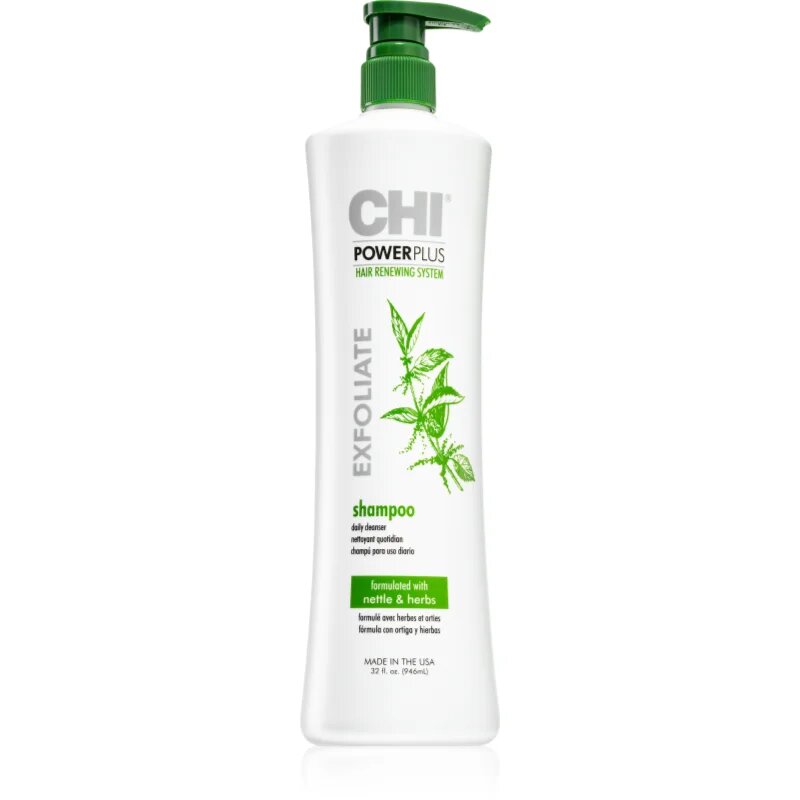 CHI Power Plus Exfoliate Shampoo eksfoliacijski šampon za obnovo lasišča 946 ml
