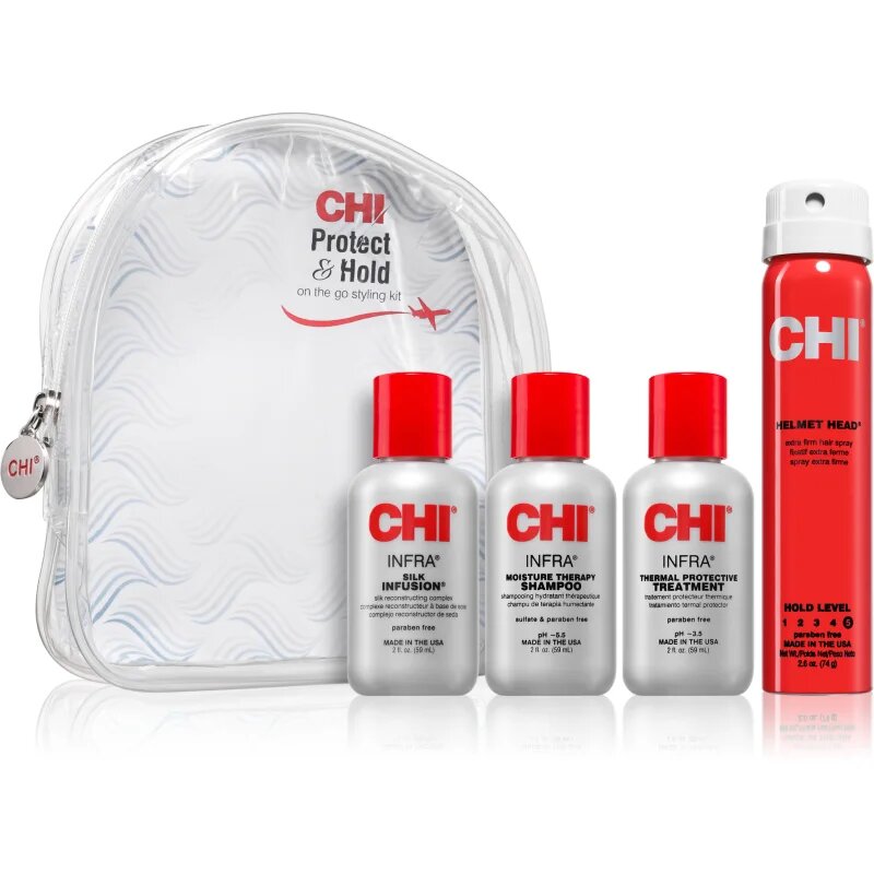 CHI Protect & Hold On The Go Styling Kit Potovalni set za lase