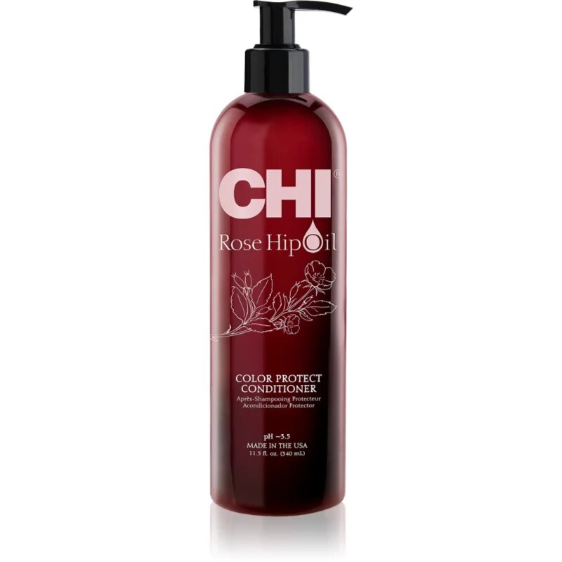 CHI Rose Hip Oil Conditioner balzam za barvane lase 340 ml