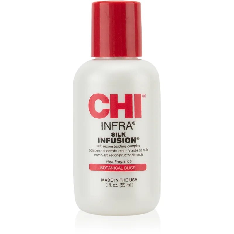 CHI Silk Infusion Botanical Bliss krepilni in regeneracijski serum za lase s svilo 59 ml