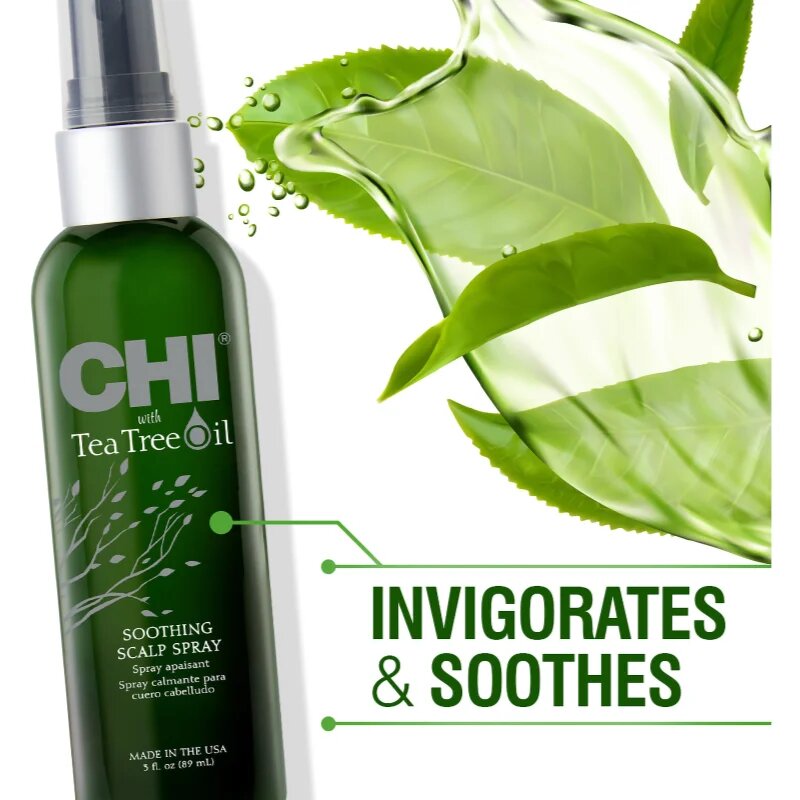 CHI Tea Tree Oil Soothing Scalp Spray pomirjajoče pršilo proti draženju in srbenju lasišča 89 ml