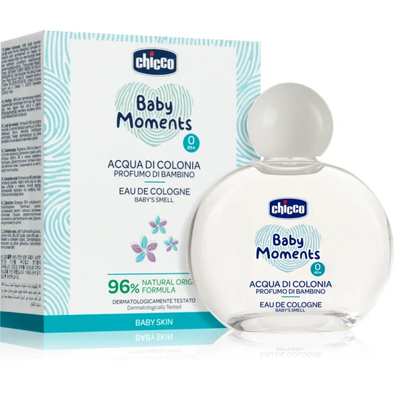 Chicco Baby Moments Baby Smell kolonjska voda za otroke od rojstva 100 ml