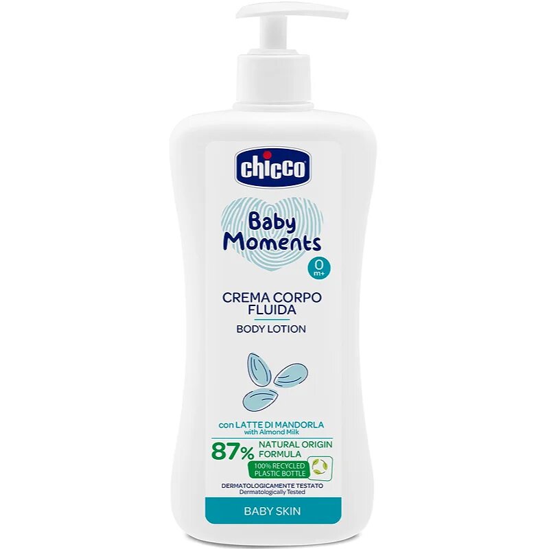 Chicco Baby Moments losjon za telo za otroke 500 ml