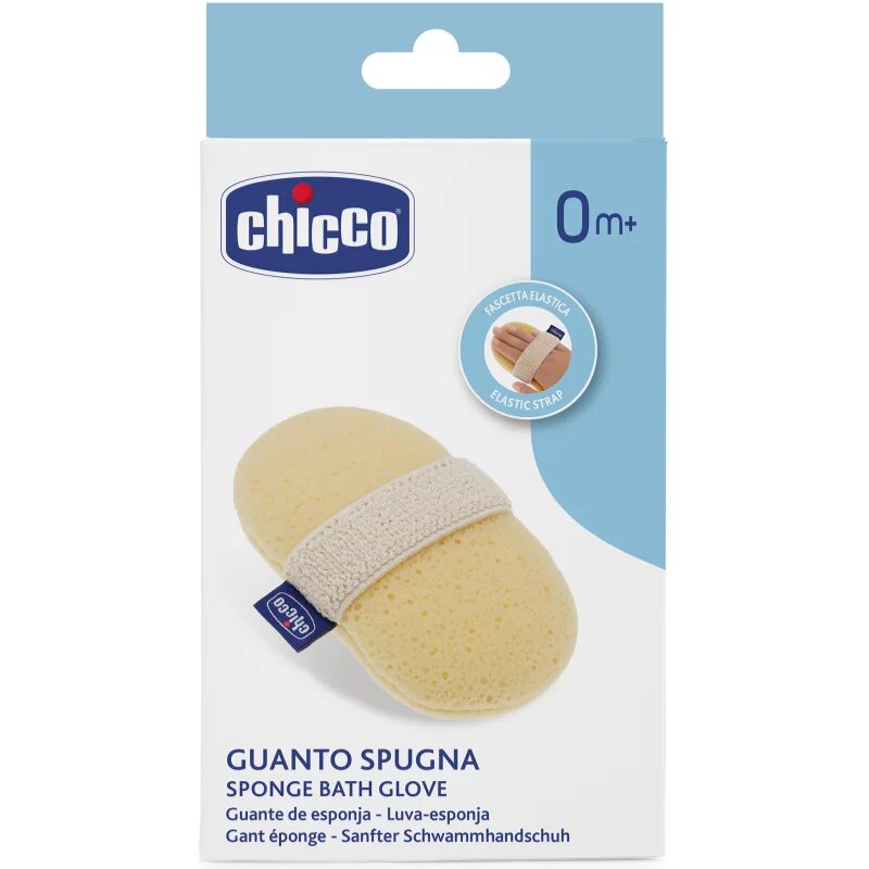 Chicco Baby Moments otroška goba za umivanje 0m+ 1 kos
