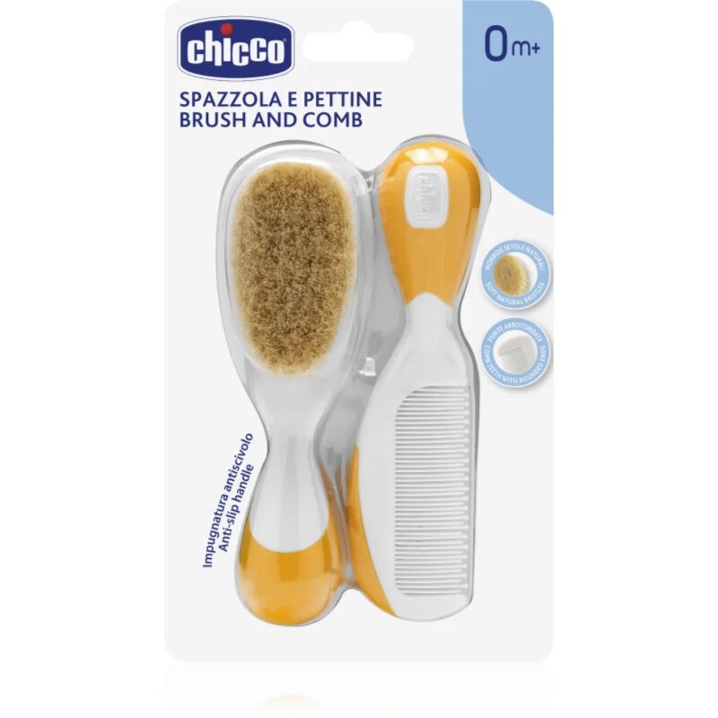 Chicco Baby Moments set za lase 0 m+ Orange 2 kos