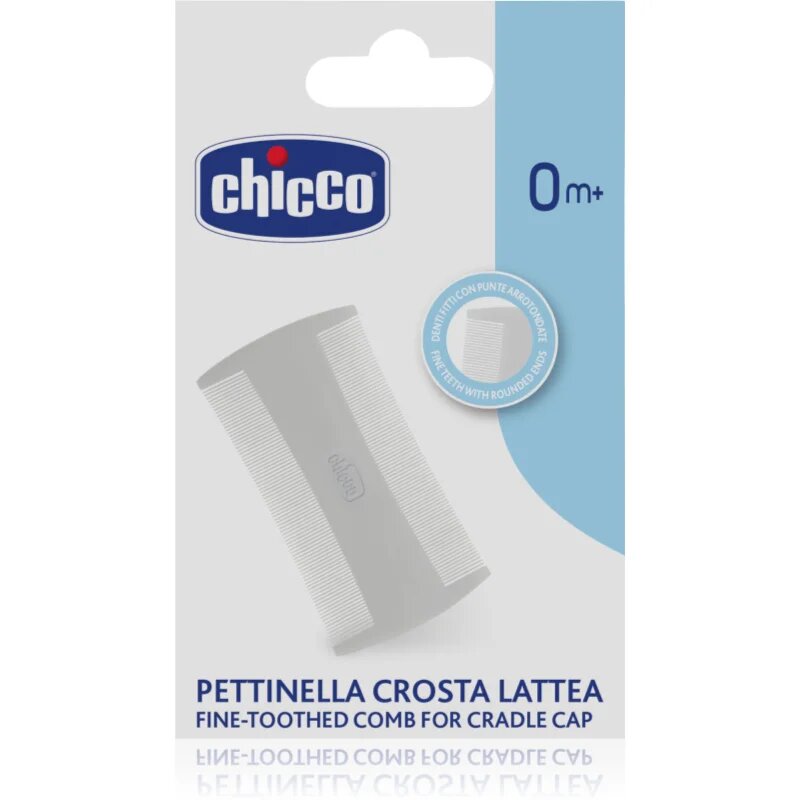 Chicco Comb glavnik za nego luskave kože 0m+ 1 kos