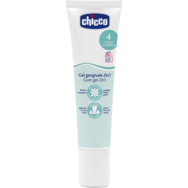 Chicco Oral Care zobni gel za otroke 4m+ 30 ml