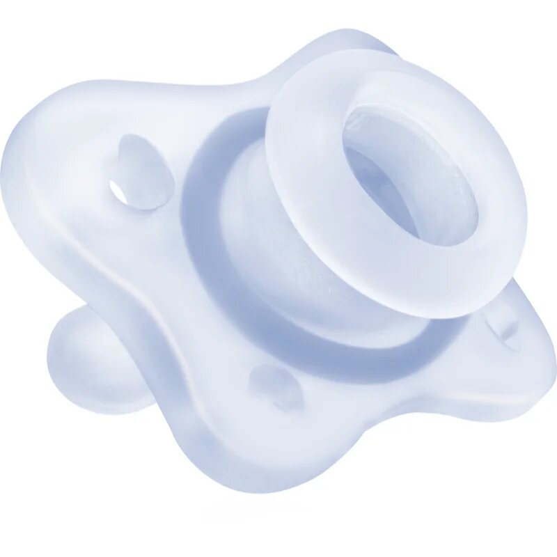 Chicco Physio Forma Mini Soft 0-2m duda Blue/Transparent 2 kos