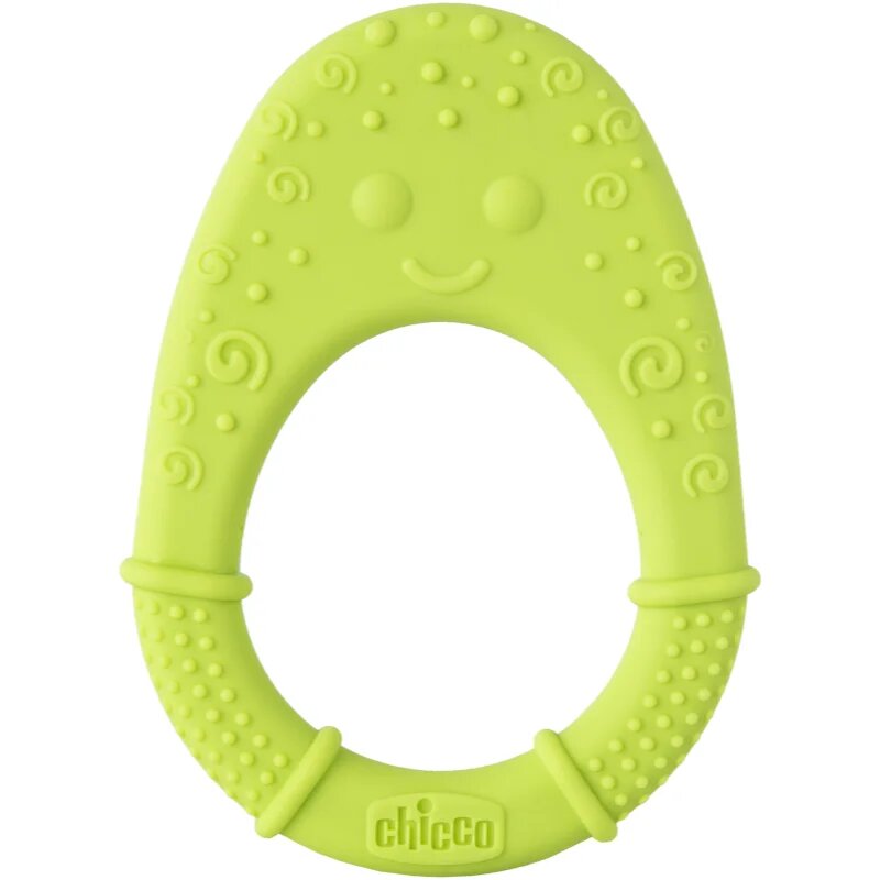 Chicco Super Soft Avocado grizalo 2 m+ 1 kos