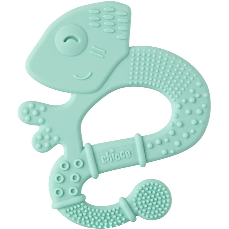 Chicco Super Soft Chameleon grizalo Blue 2 m+ 1 kos