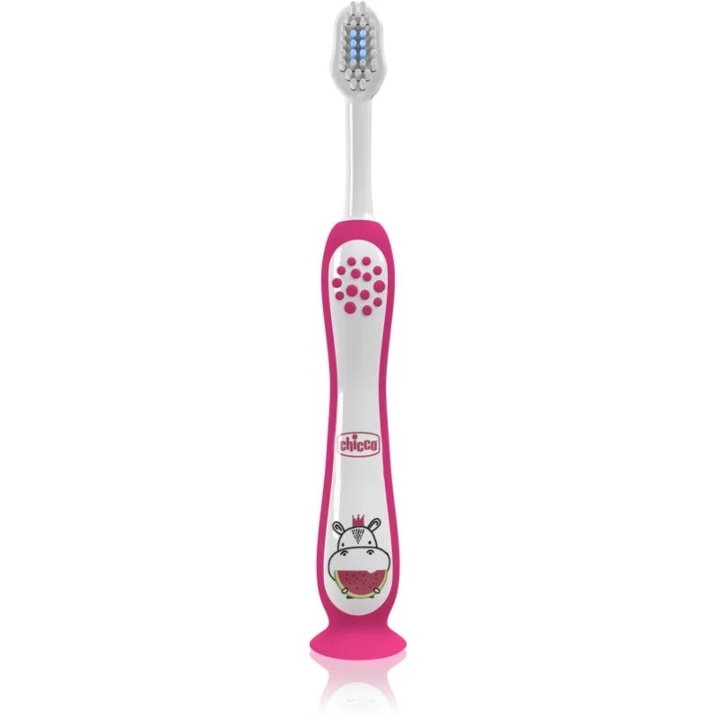 Chicco Toothbrush 3-6y+ zobna ščetka za otroke Hippo 1 kos
