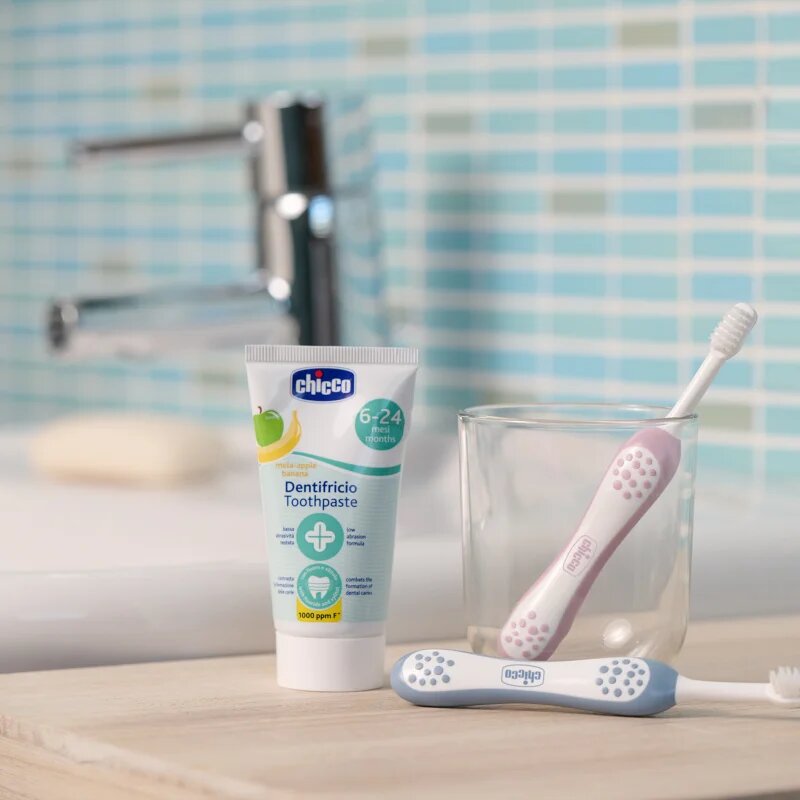 Chicco Toothpaste Mild Mint otroška zobna pasta 6+ let 1 kos