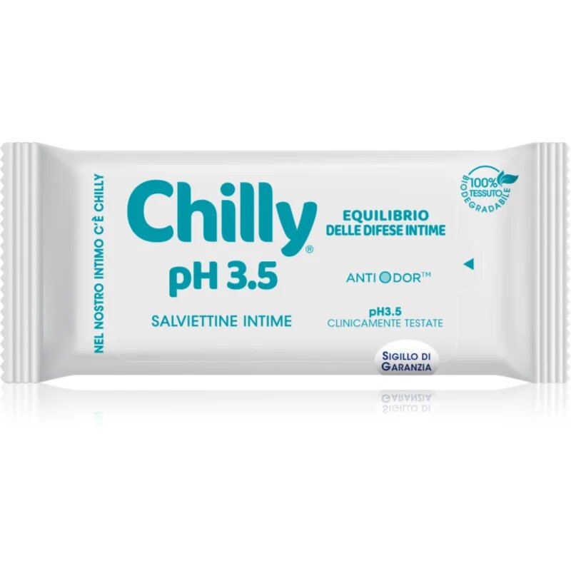 Chilly pH 3.5 Intimate Wipes robčki za intimno higieno 12 kos