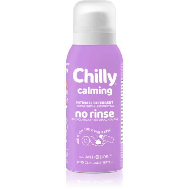 Chilly Soothing No Rinse nežna čistilna pena za intimno higieno 100 ml
