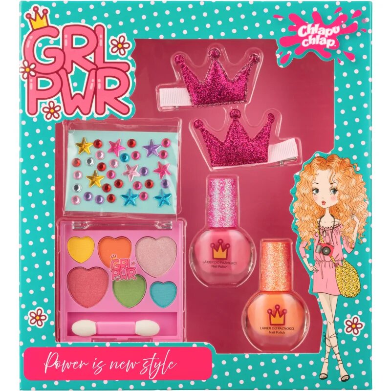 Chlapu Chlap Girl Power set za otroke