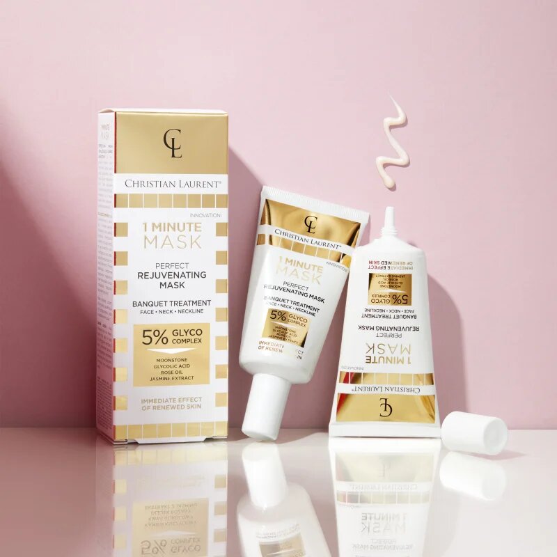 Christian Laurent 1 Minute Mask 5% Glyco Complex pomlajevalna maska 30 ml