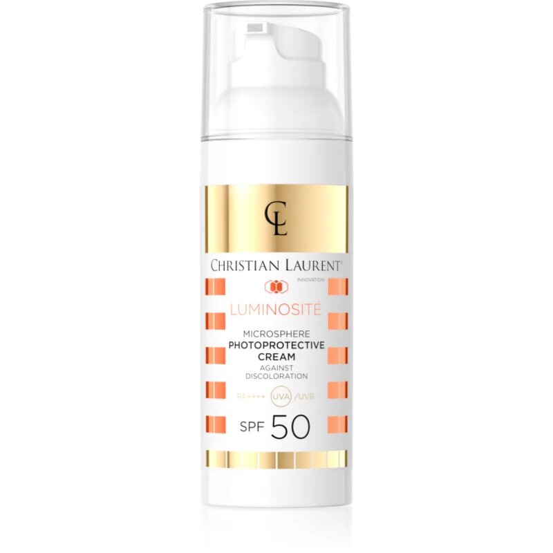 Christian Laurent Luminosité SPF 50 pomirjajoča dnevna krema proti rdečici 50 ml