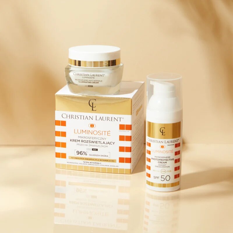Christian Laurent Luminosité SPF 50 pomirjajoča dnevna krema proti rdečici 50 ml