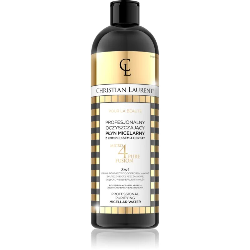 Christian Laurent Pour La Beauté čistilna micelarna voda za odstranjevanje ličil 500 ml