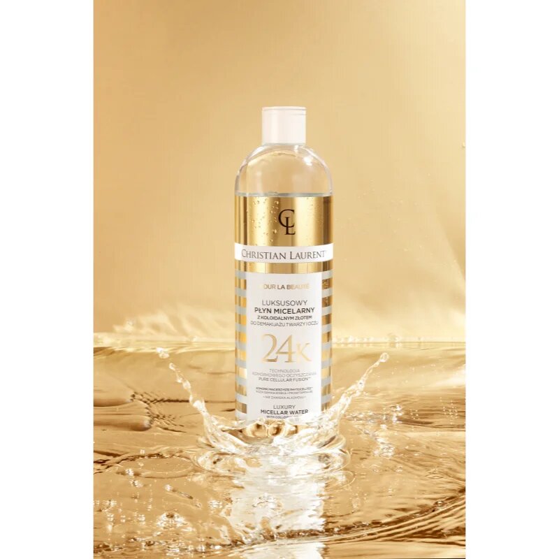 Christian Laurent Pour La Beauté micelarna voda za odstranjevanje ličil 500 ml