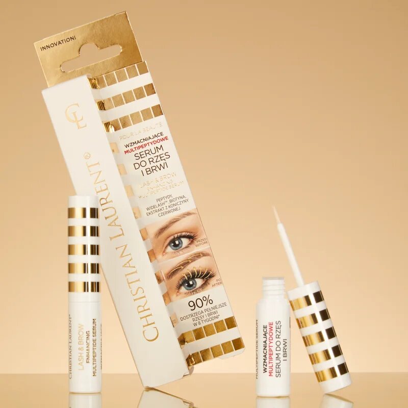 Christian Laurent Pour La Beauté serum za učvrstitev za trepalnice in obrvi 4 ml
