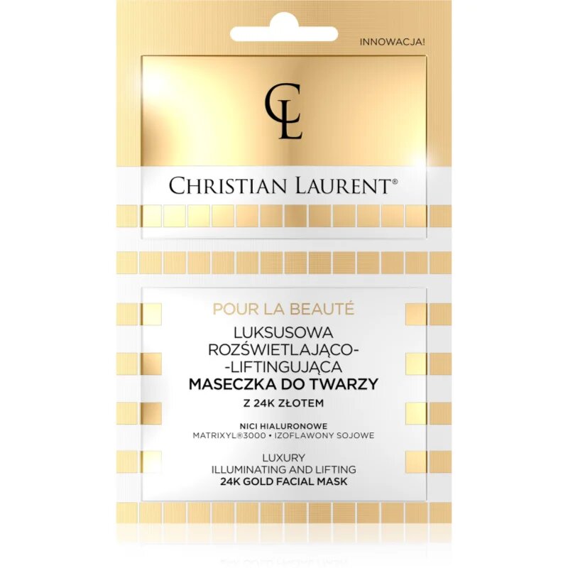 Christian Laurent Pour La Beauté učvrstitvena maska za obraz z vlažilnim učinkom 2x5 ml