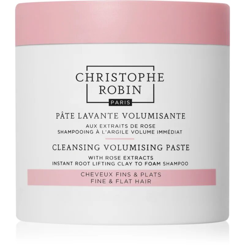 Christophe Robin Cleansing Volumizing Paste eksfoliacijski šampon za volumen las 250 ml