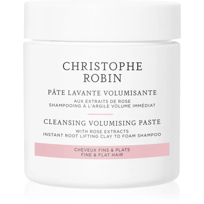 Christophe Robin Cleansing Volumizing Paste eksfoliacijski šampon za volumen las 75 ml