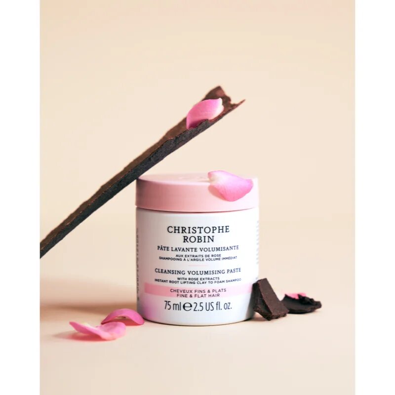 Christophe Robin Cleansing Volumizing Paste eksfoliacijski šampon za volumen las 75 ml