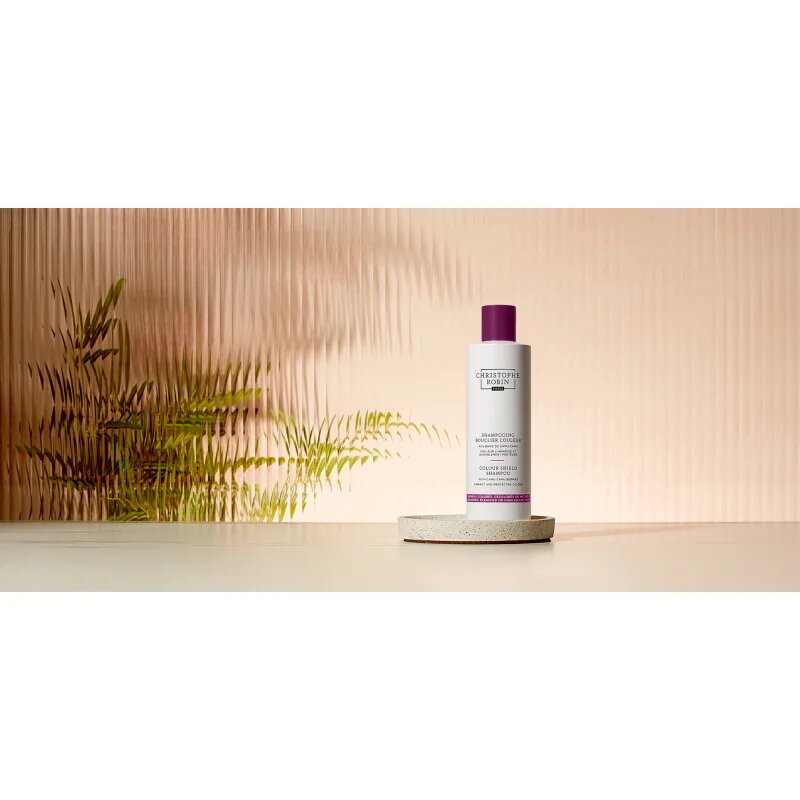 Christophe Robin Color Shield Shampoo with Camu-Camu Berries hranilni šampon za barvane lase in lase s prameni 250 ml