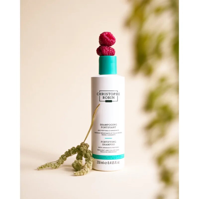 Christophe Robin Fortifying Shampoo with Amaranth Peptides ekstra nežen šampon proti izpadanju las 250 ml